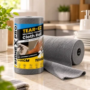 ShineXPro Microfiber Cleaning Cloth Roll